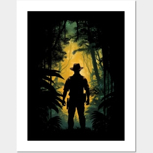 Spirit of Adventure - Silhouette - Indy Posters and Art